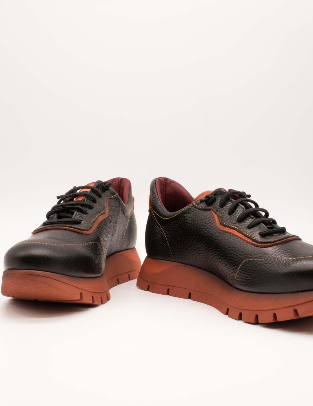 Deportivo Jose Saenz 2261 Bogota Negro-Naranja de Mujer