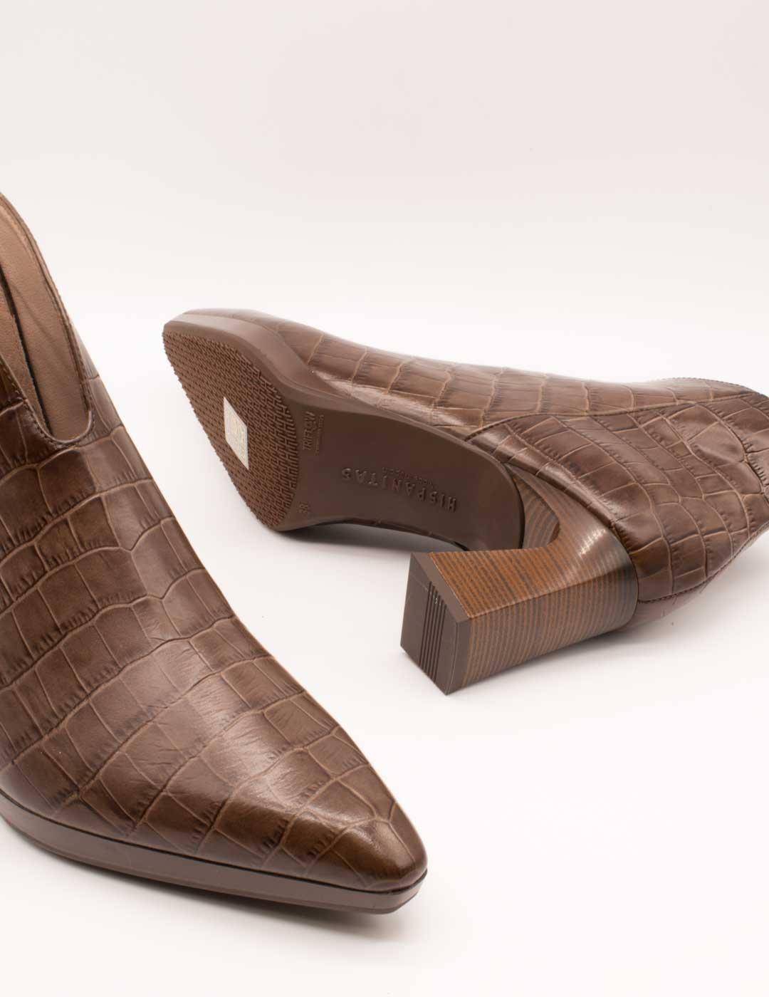 Botín Hispanitas HI254270 Atlanta Avellana de Mujer