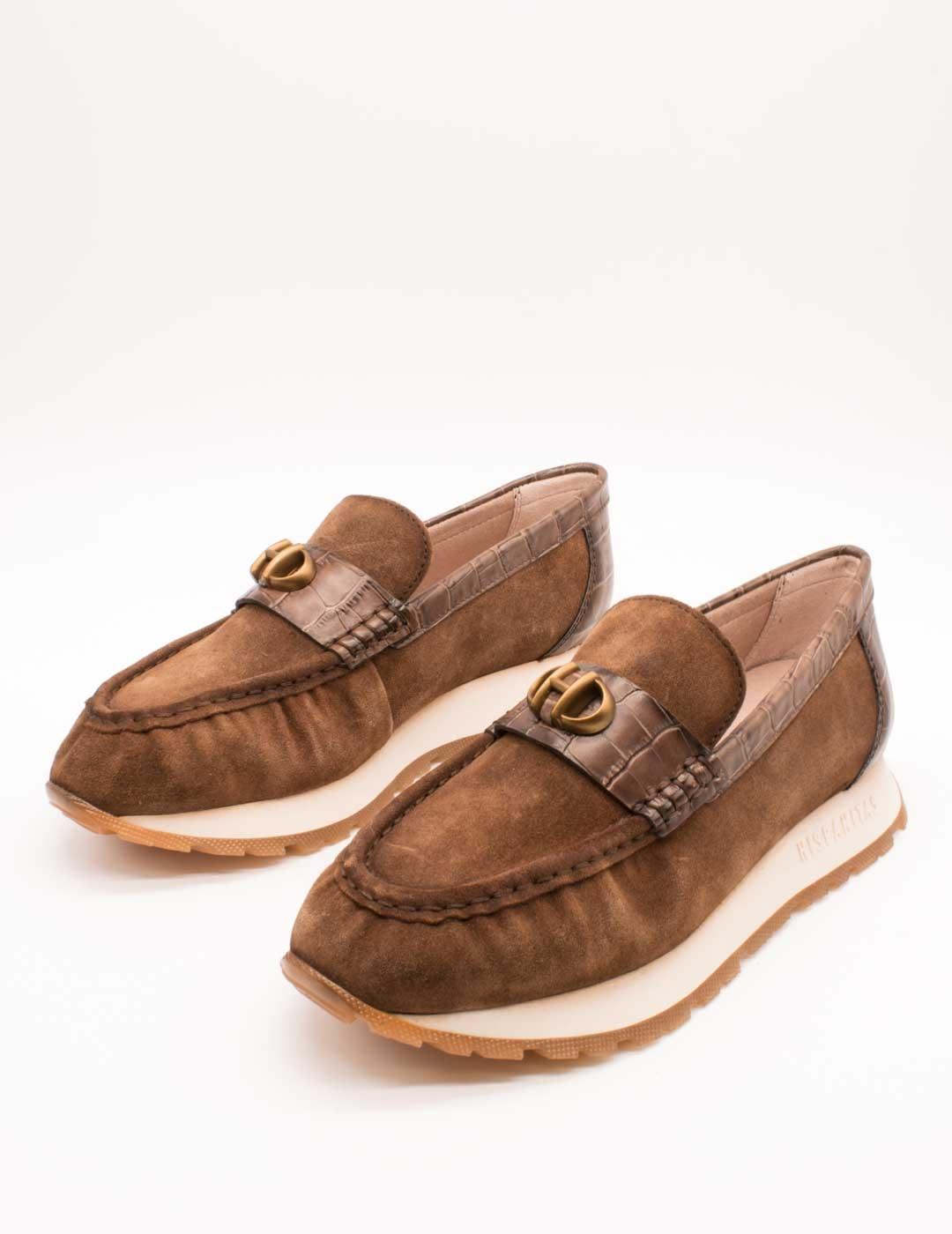 Zapato Hispanitas HI254400 Kansas Avellana de Mujer