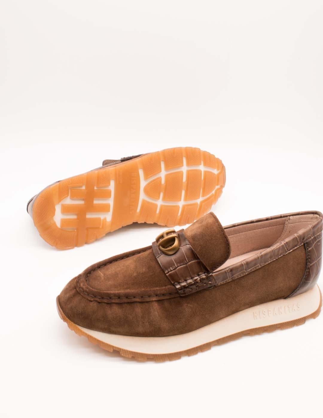 Zapato Hispanitas HI254400 Kansas Avellana de Mujer