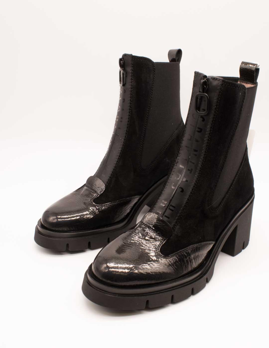 Botín Hispanitas HI254280 Zurich Antracita de Mujer