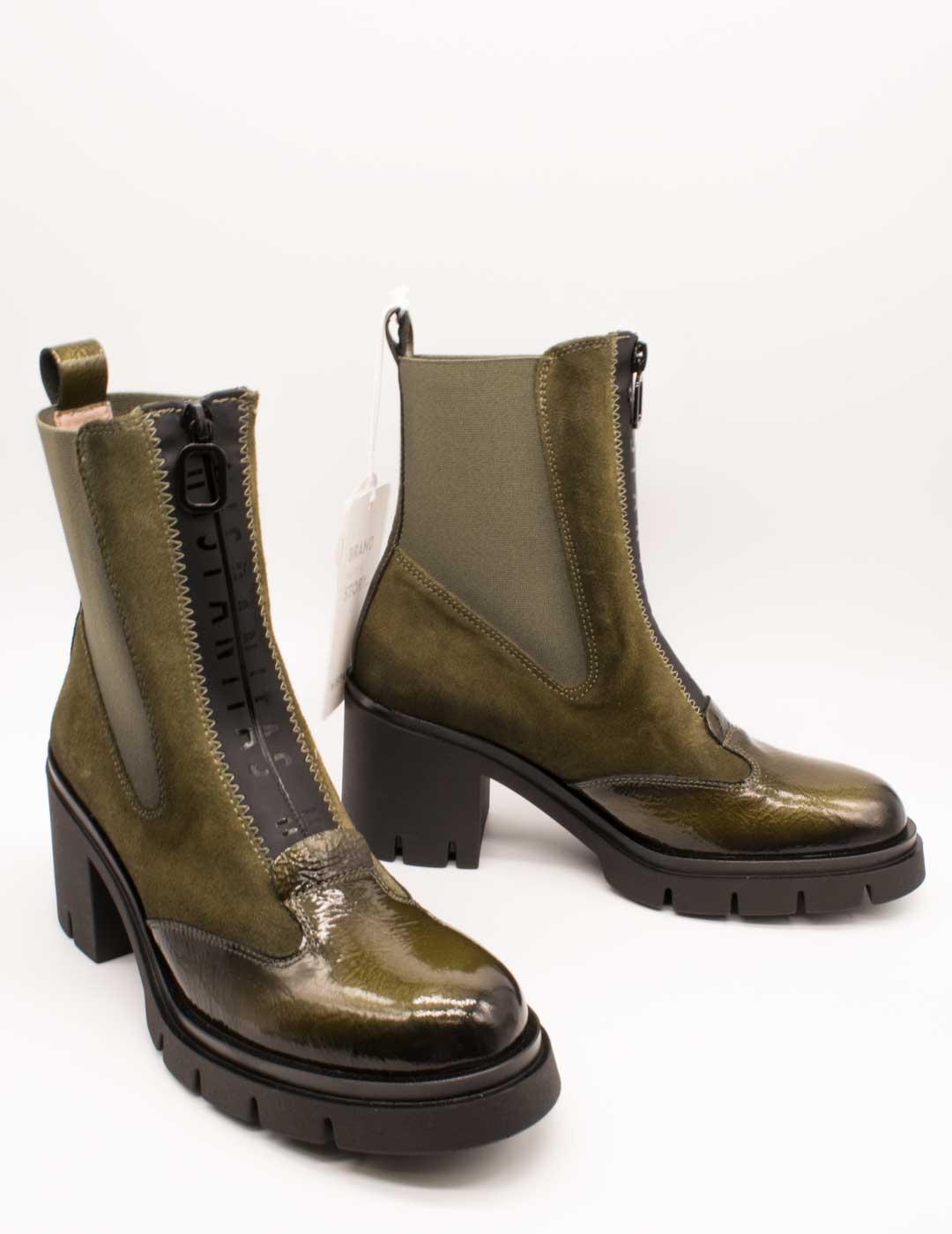 Botín Hispanitas HI254280 Zurich Army de Mujer