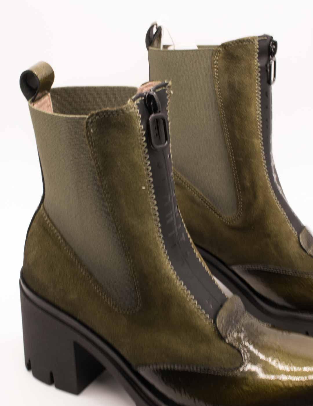 Botín Hispanitas HI254280 Zurich Army de Mujer