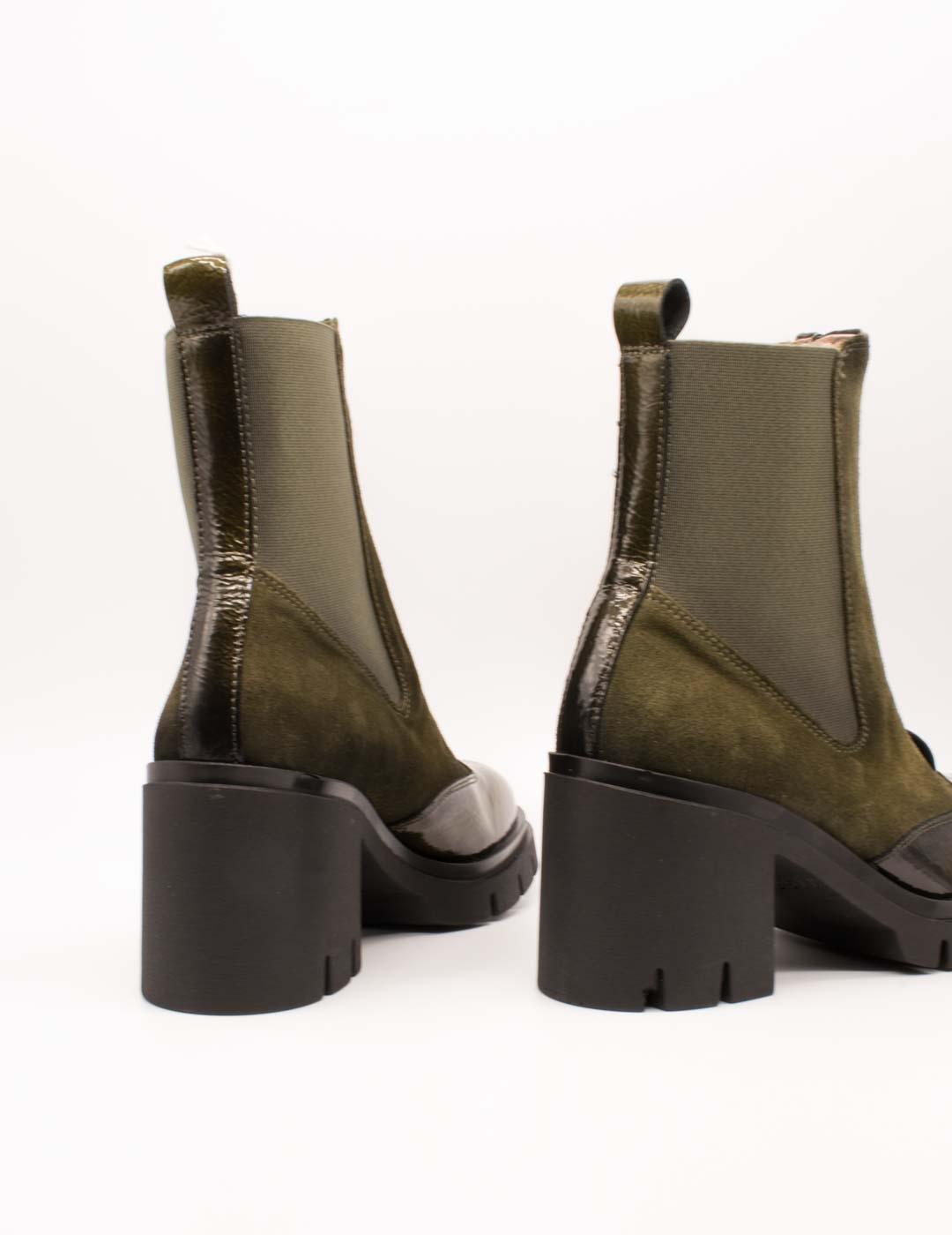 Botín Hispanitas HI254280 Zurich Army de Mujer