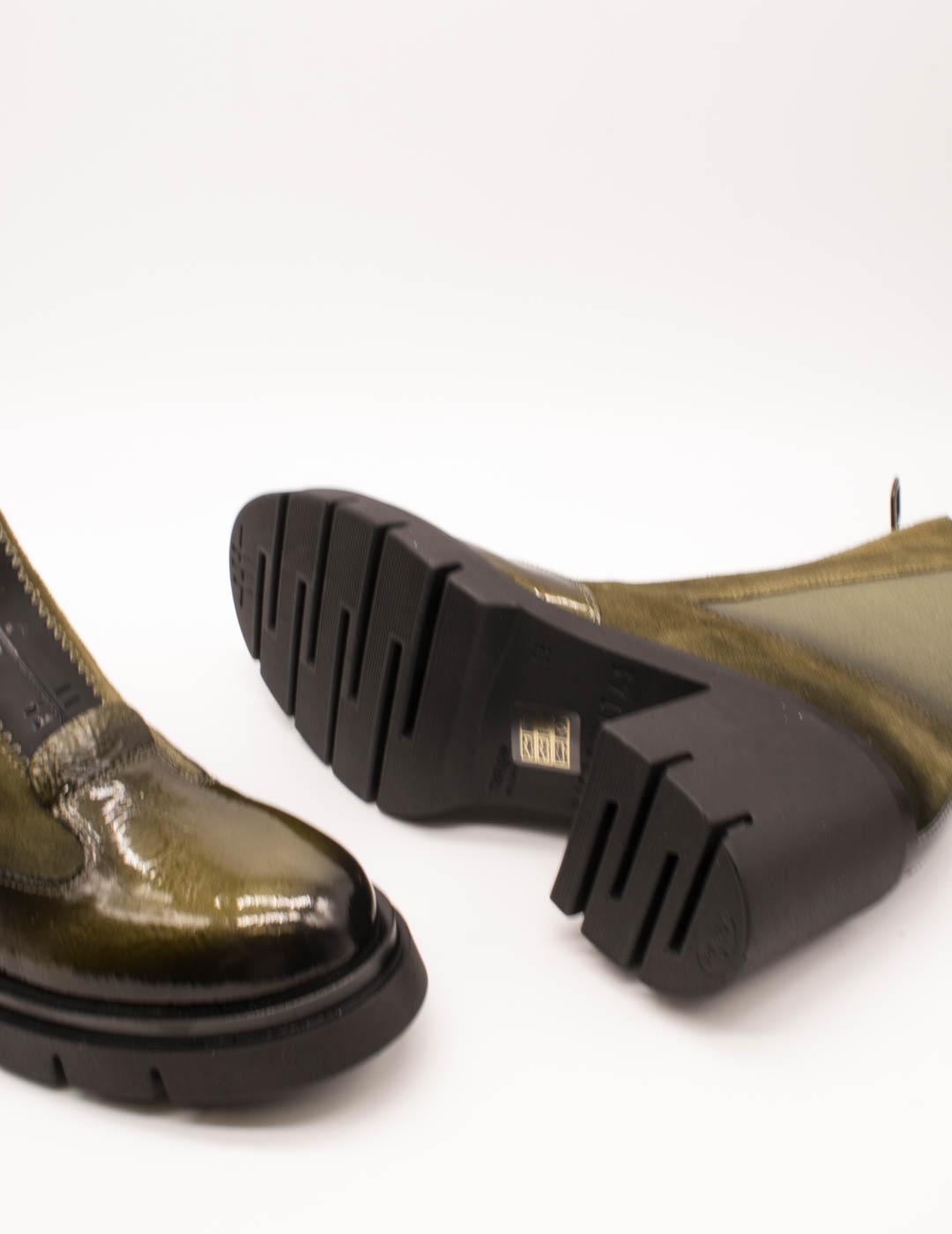 Botín Hispanitas HI254280 Zurich Army de Mujer