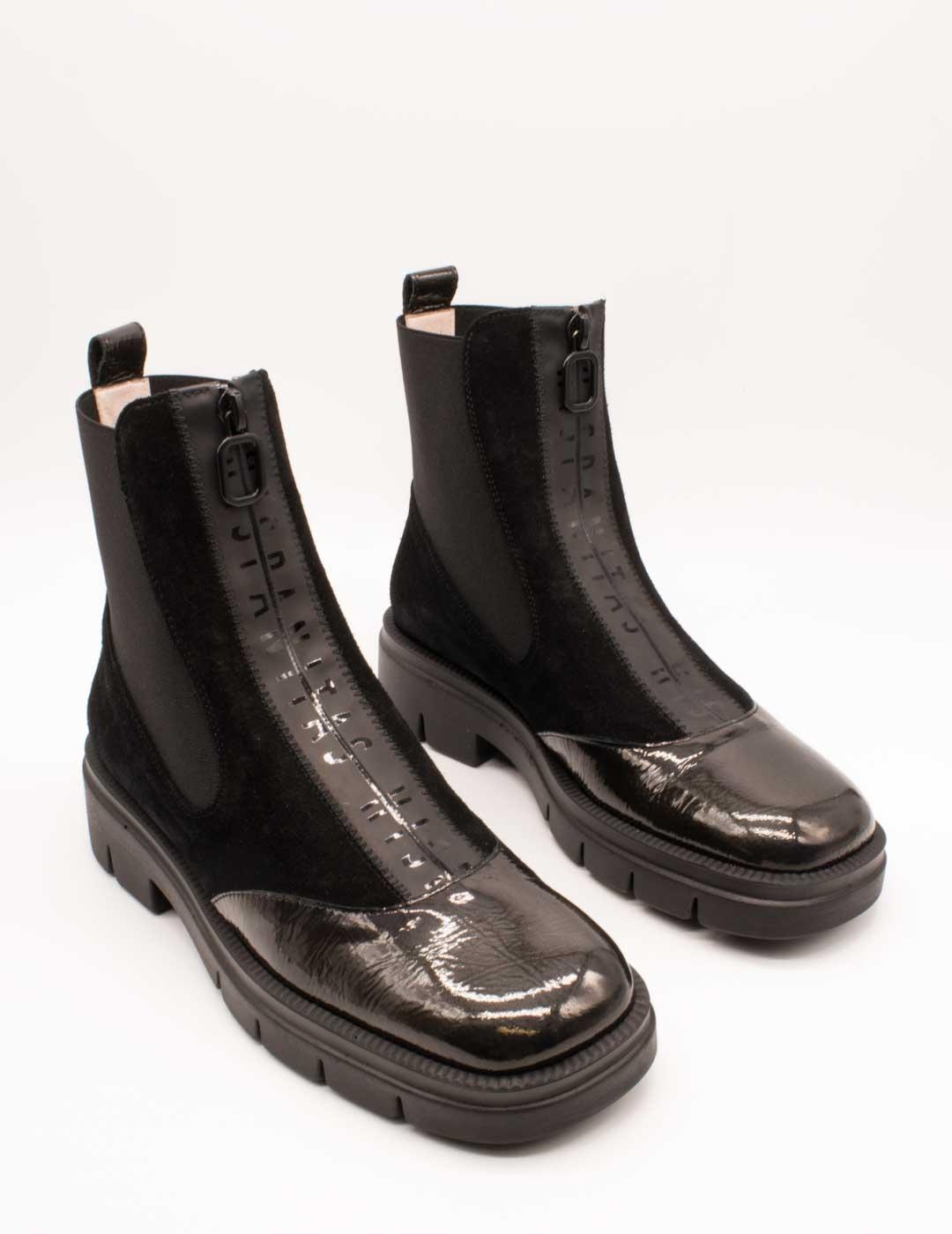 Botín Hispanitas HI254302 Hamburg Antracita de Mujer