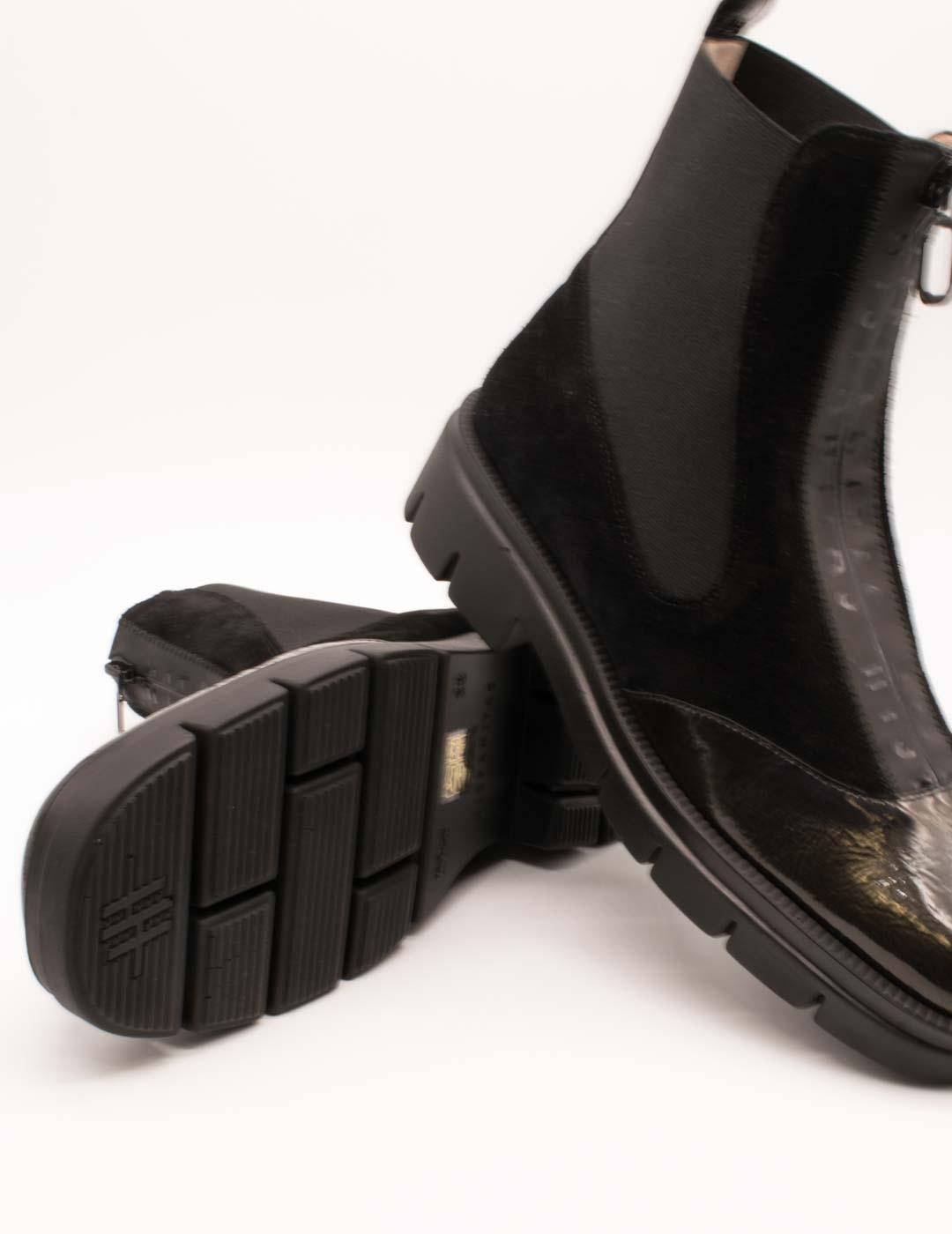 Botín Hispanitas HI254302 Hamburg Antracita de Mujer