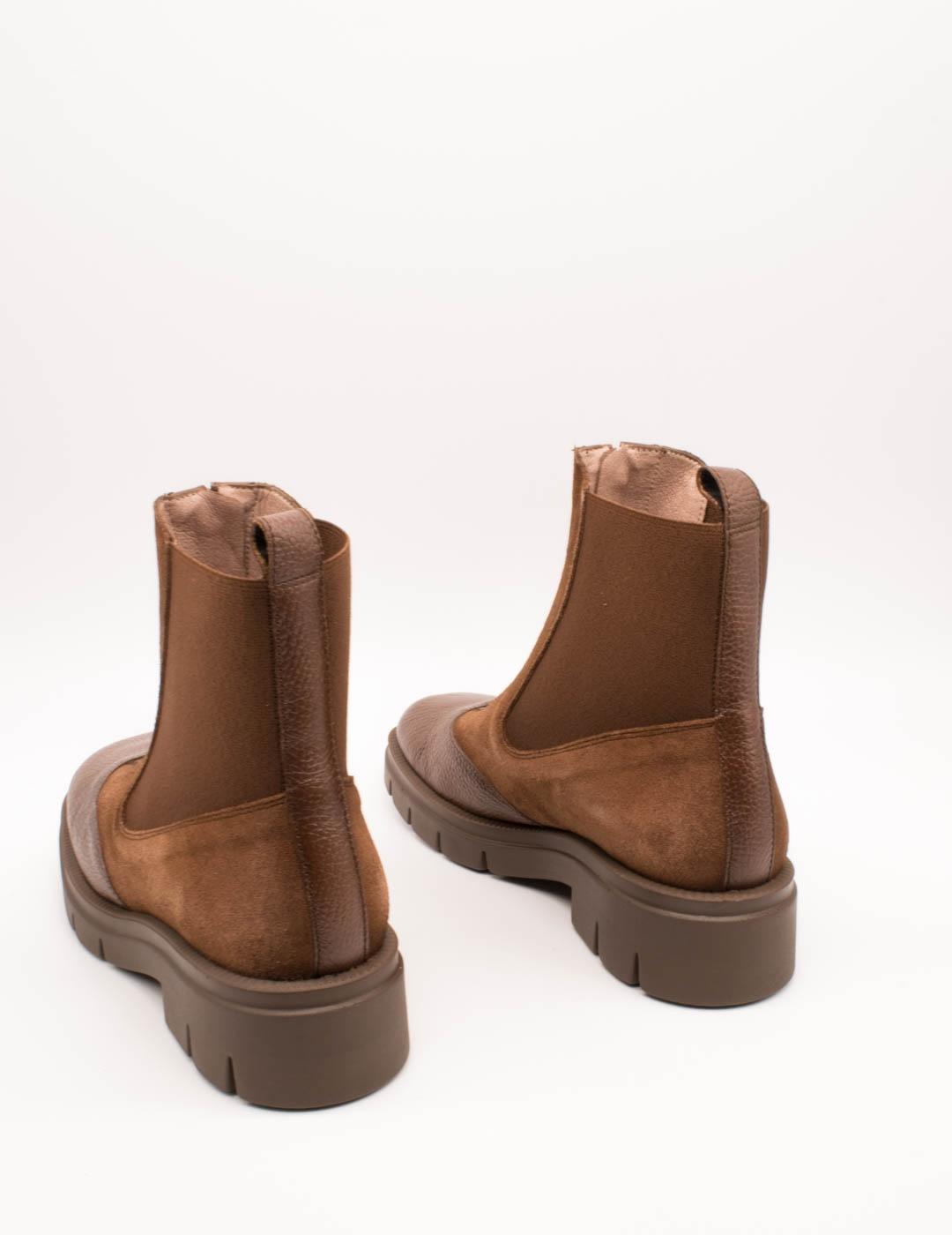 Botín Hispanitas HI254302 Hamburg Avellana de Mujer