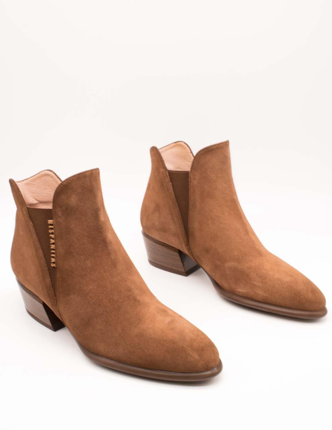 Botín Hispanitas HI254383 Verona Avellana de Mujer