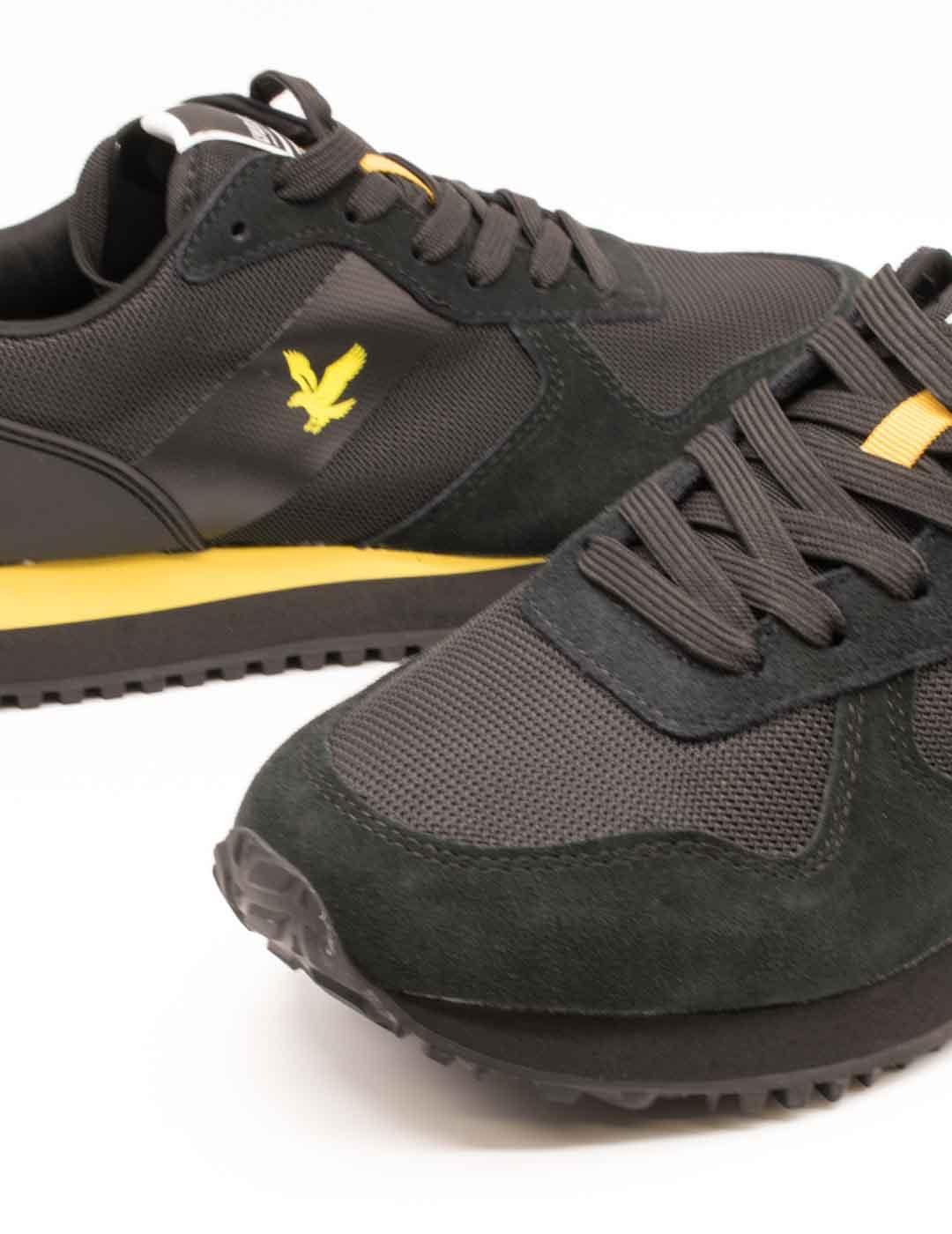 Deportivo Lyle & Scott Modular Suecor 001 Black de Hombre