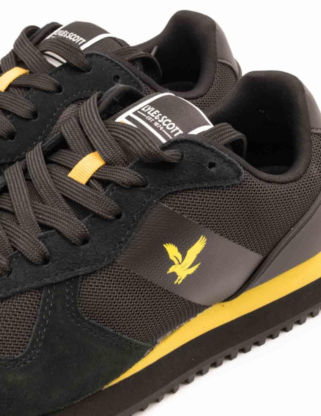Deportivo Lyle & Scott Modular Suecor 001 Black de Hombre