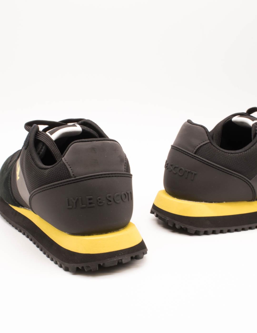 Deportivo Lyle & Scott Modular Suecor 001 Black de Hombre