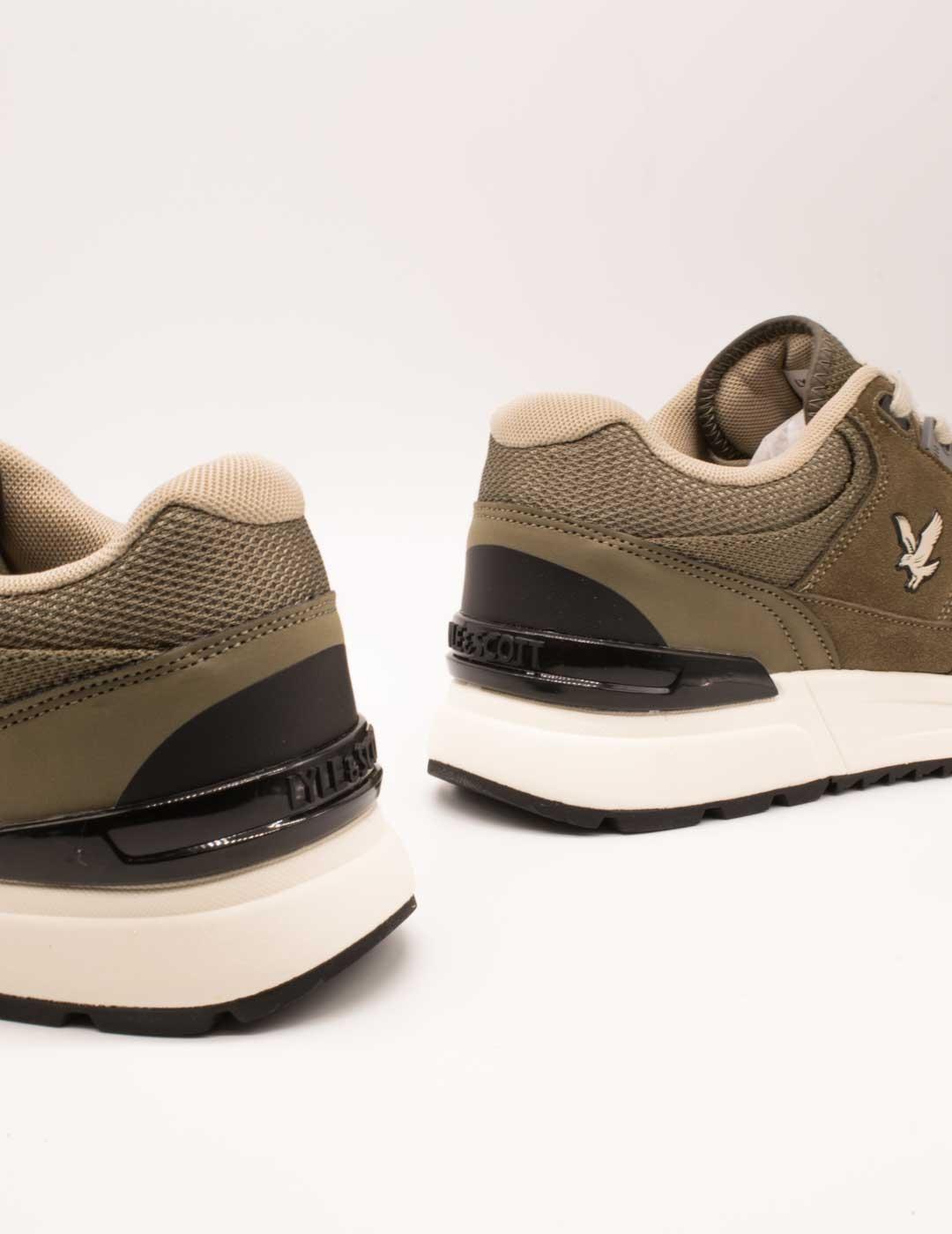 Deportivo Lyle & Scott Forever Suemes 845 Military de Hombre