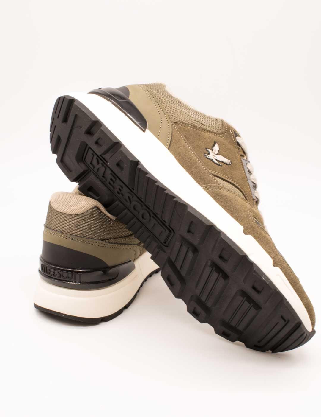 Deportivo Lyle & Scott Forever Suemes 845 Military de Hombre