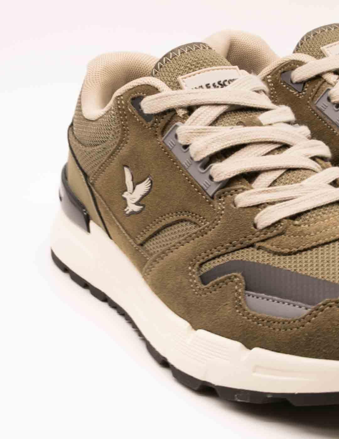 Deportivo Lyle & Scott Forever Suemes 845 Military de Hombre