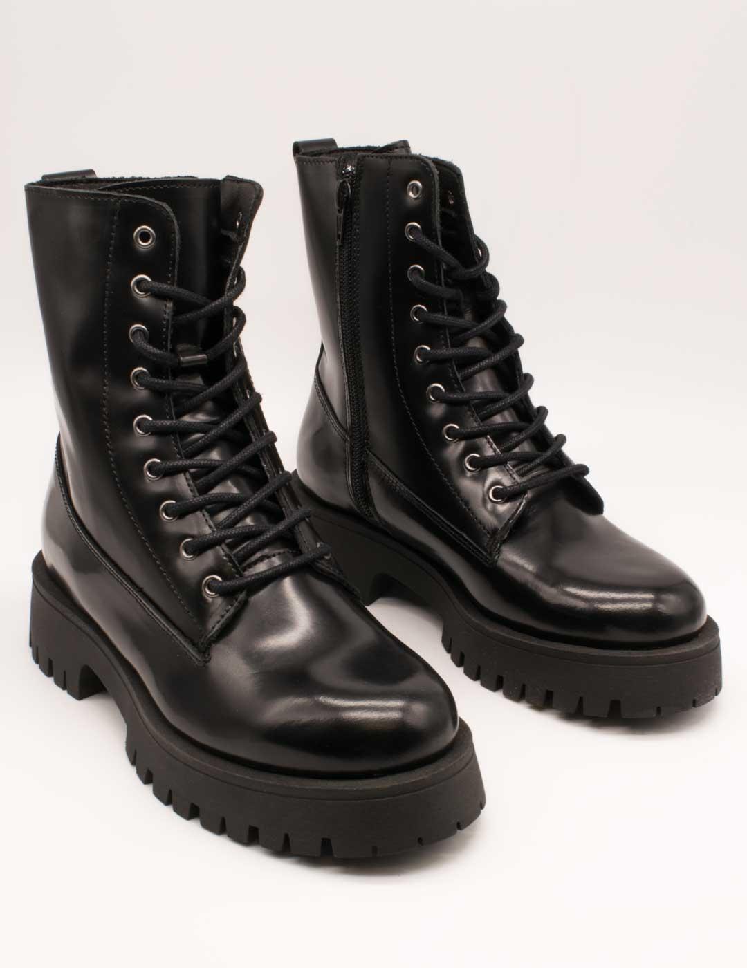 Botín Mesquita 3060 Pulido Negro de Mujer