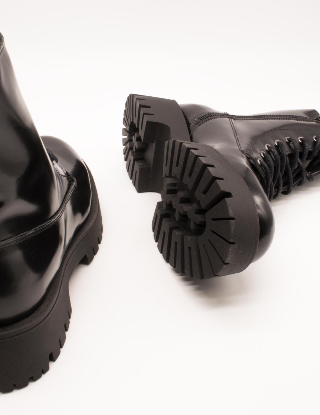 Botín Mesquita 3060 Pulido Negro de Mujer