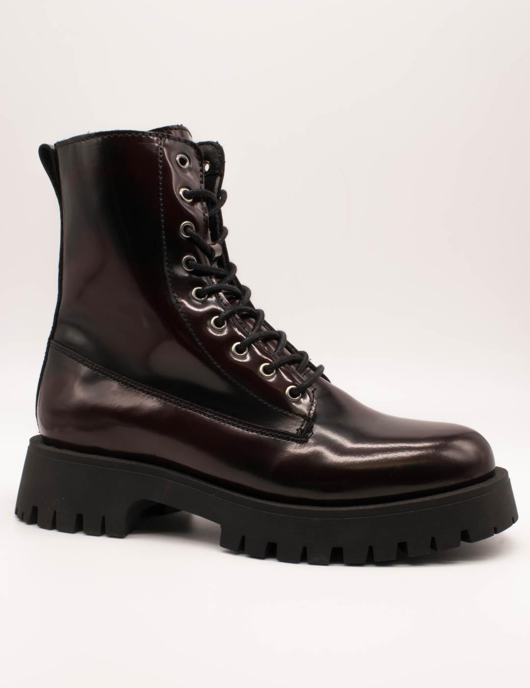 Botín Mesquita 3060 Pulido Burdeos de Mujer