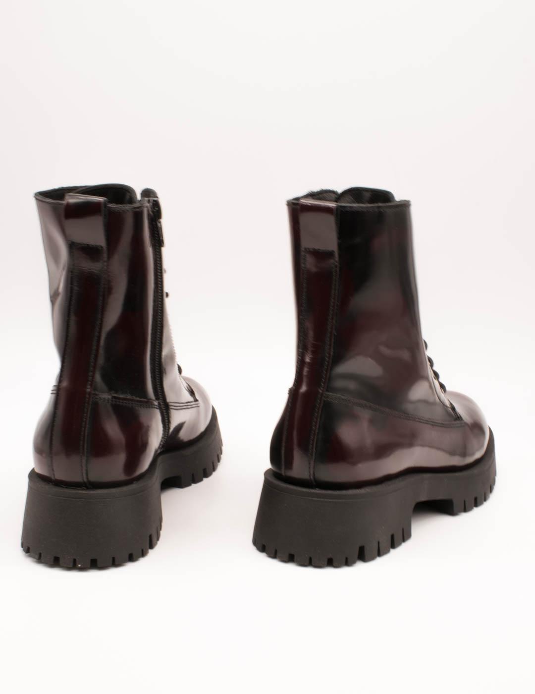 Botín Mesquita 3060 Pulido Burdeos de Mujer