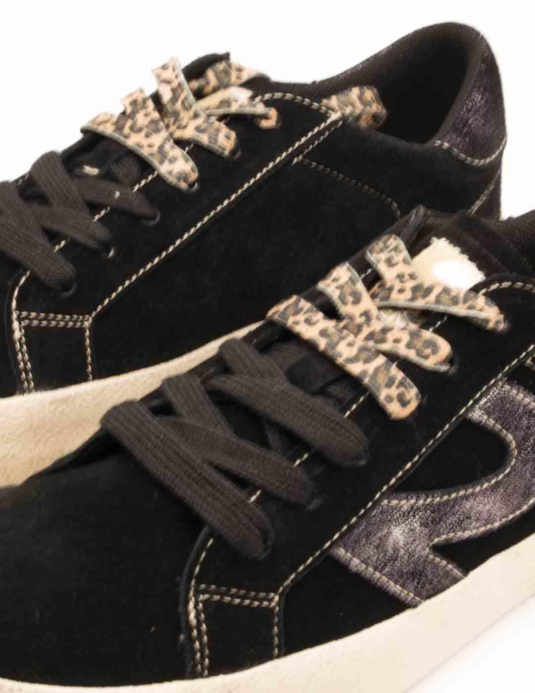 Deportivo Natural World 9039 Negro de Mujer