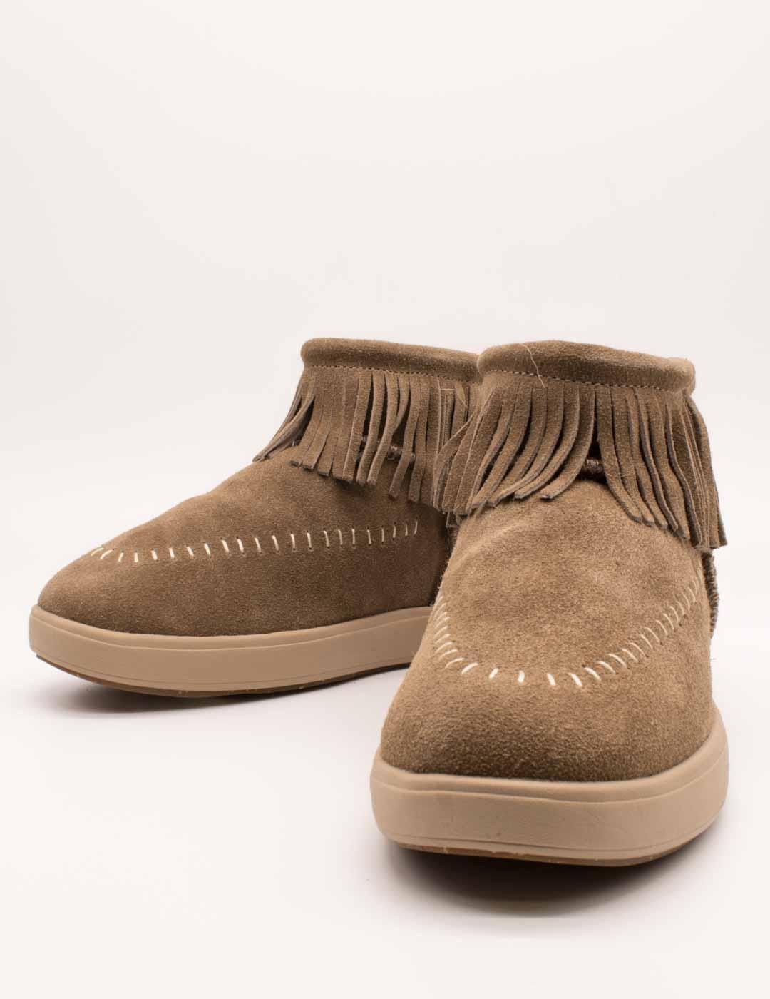 Botín Natural World 8462 Castaño de Mujer