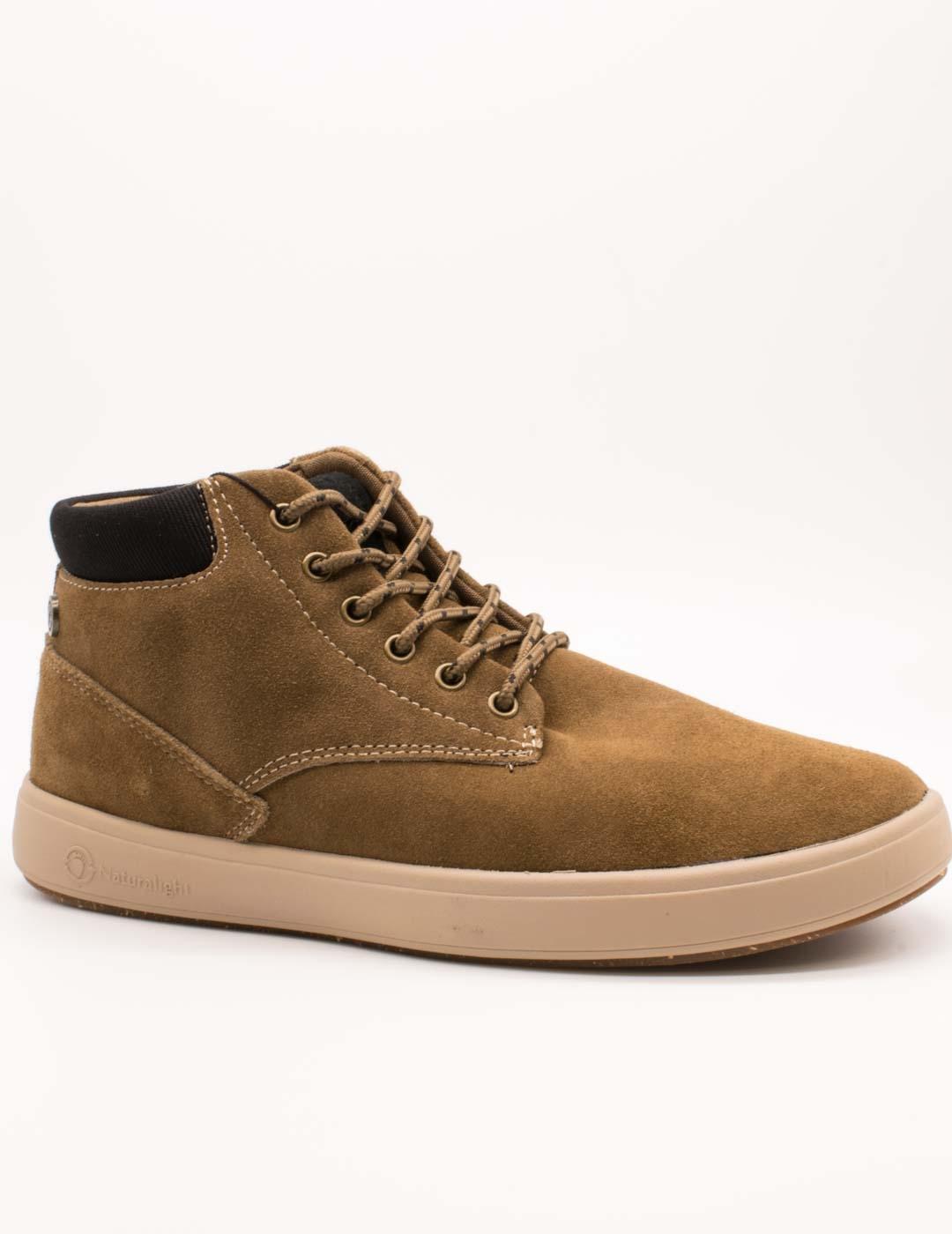 Botín Natural World 8457 Cuero de Hombre