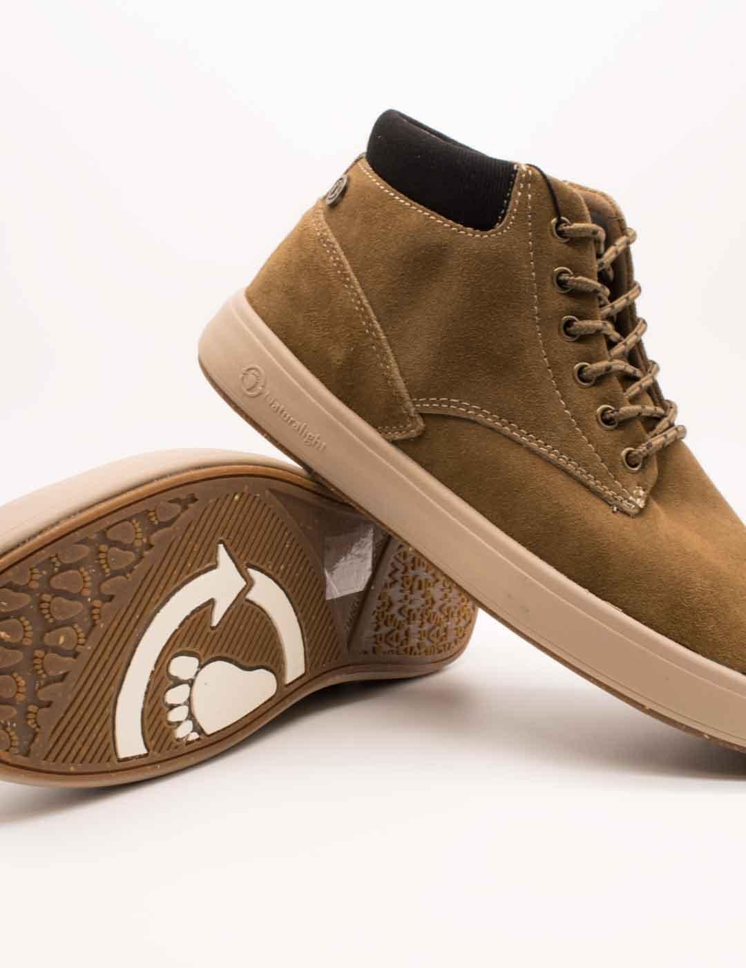 Botín Natural World 8457 Cuero de Hombre