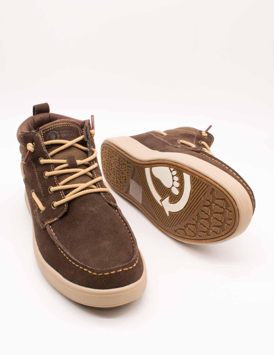 Botín Natural World 8452 Marrón de Hombre