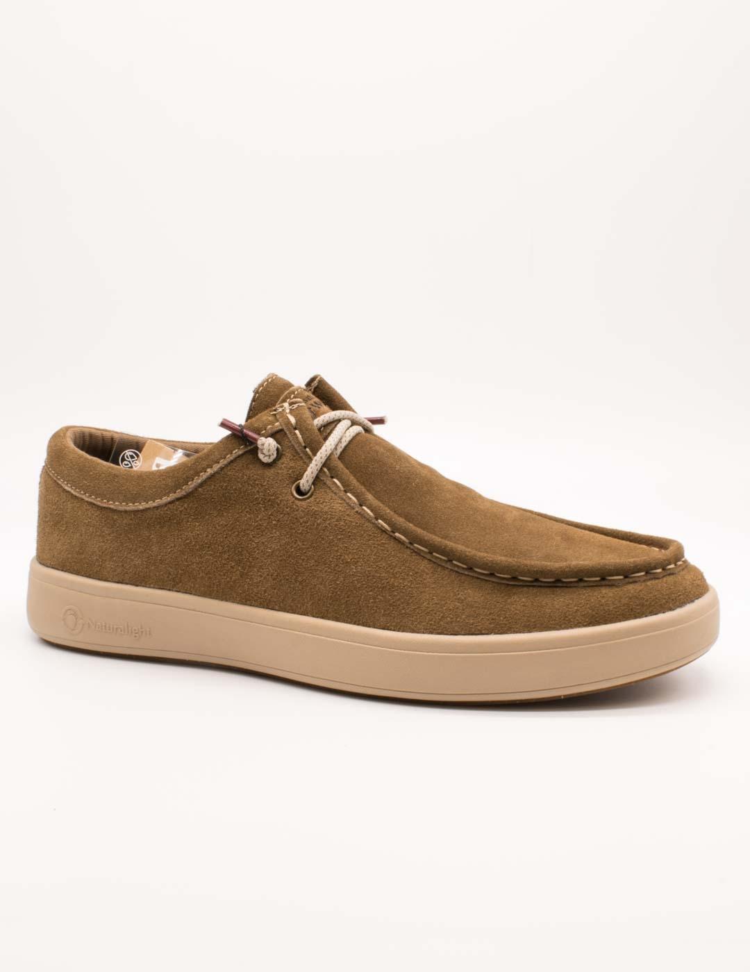 Zapato Natural World 8454 Camel de Hombre