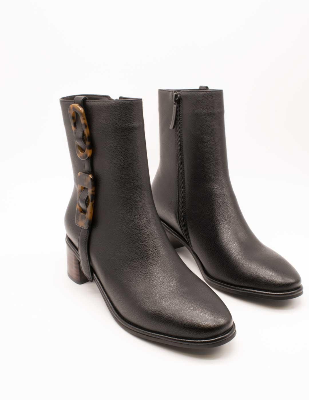 Botín Noa Harmon 010048-0006 Solene Negro de Mujer