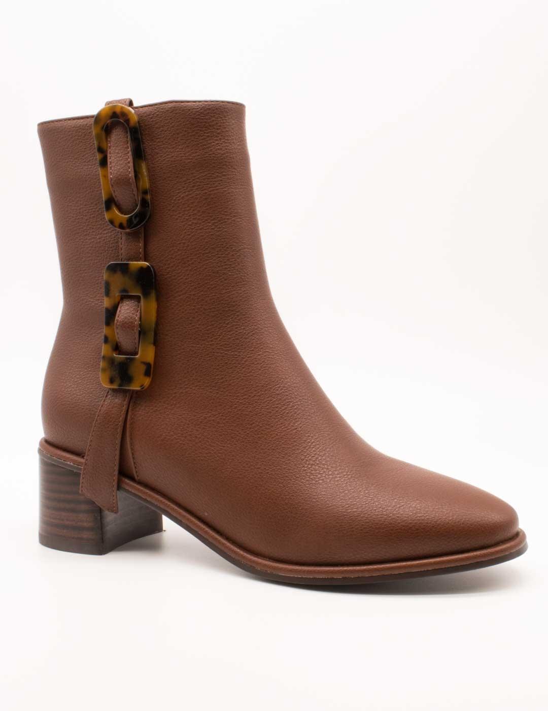 Botín Noa Harmon 010048-0050 Solene Marrón de Mujer