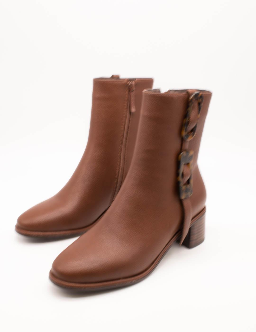 Botín Noa Harmon 010048-0050 Solene Marrón de Mujer