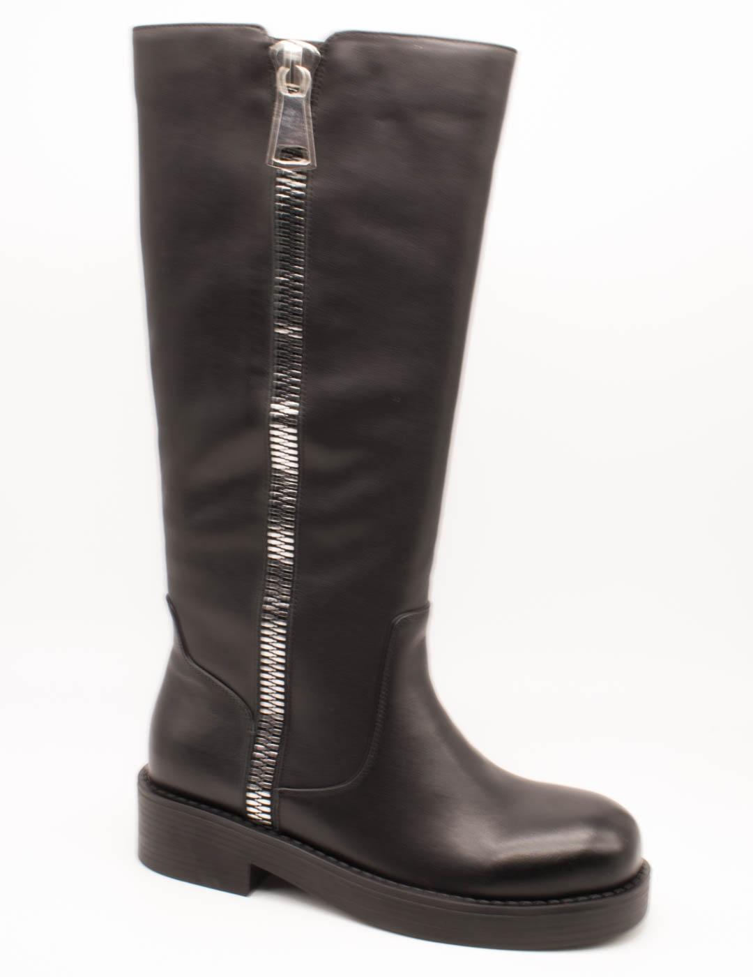 Bota Noa Harmon 10181P-0006 Long Cup Negro de Mujer