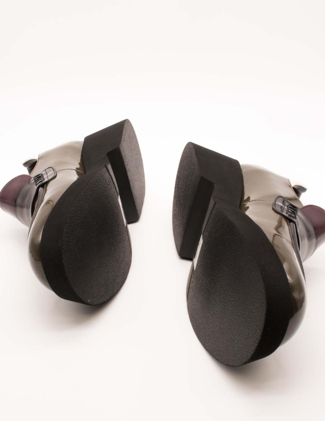 Zapato Noa Harmon 010171-0M33 Coffe Multi Kaki de Mujer