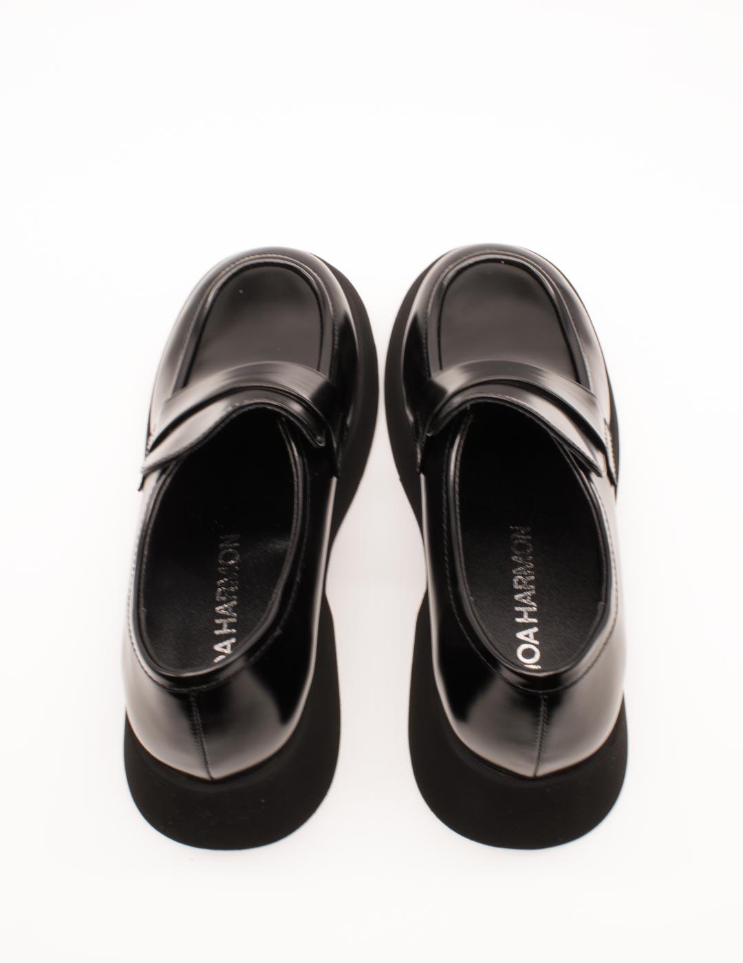 Zapato Noa Harmon 010172-0006 Hazel Negro de Mujer