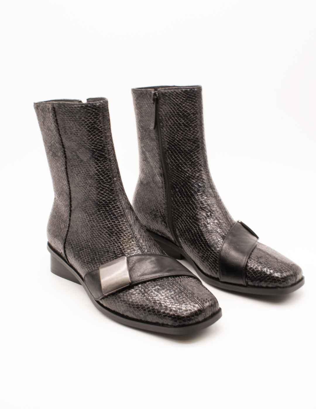 Botín Noa Harmon 010037-0006 Streets Negro de Mujer