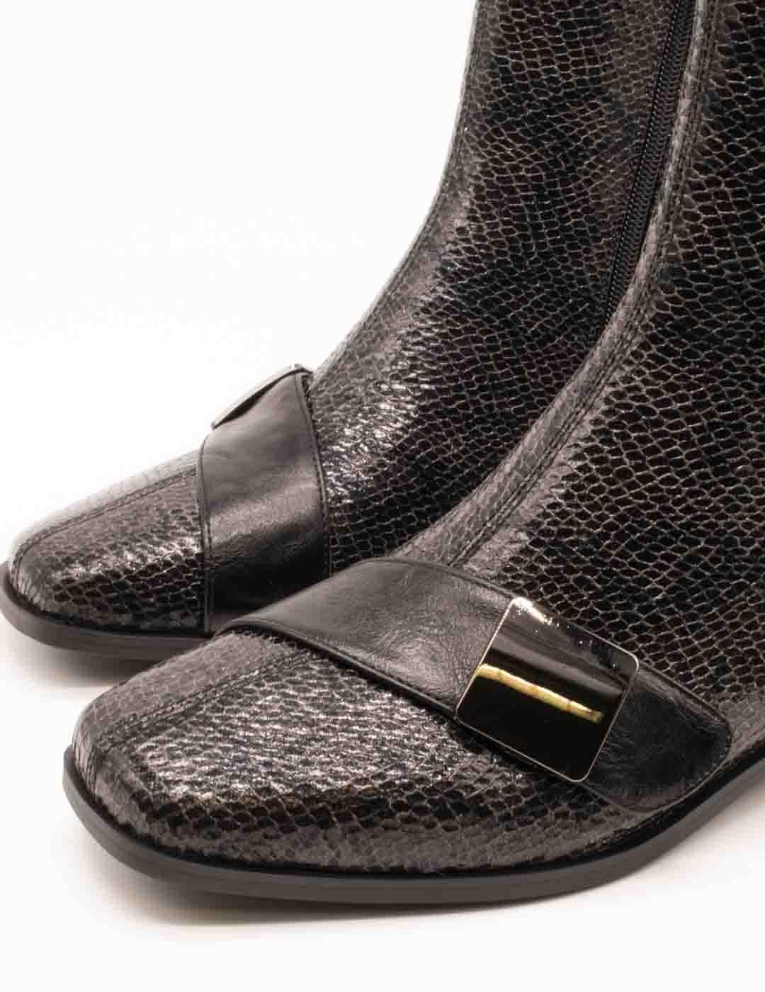 Botín Noa Harmon 010037-0006 Streets Negro de Mujer