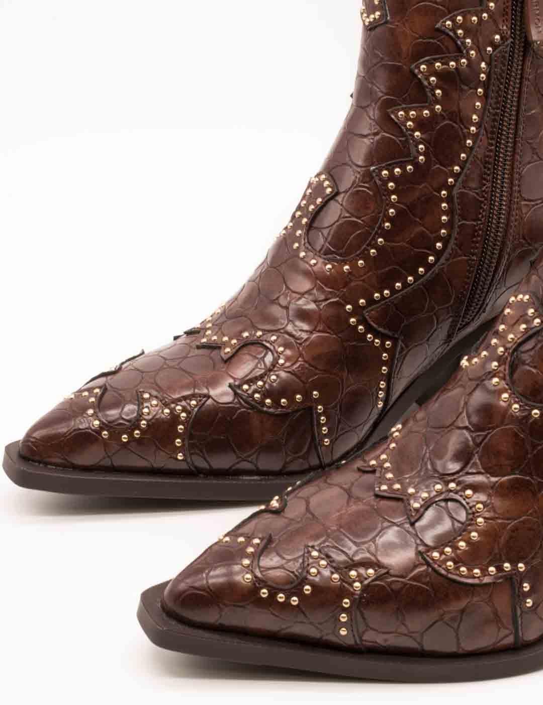 Botín Noa Harmon 009098-0007 Miranda Cuero de Mujer