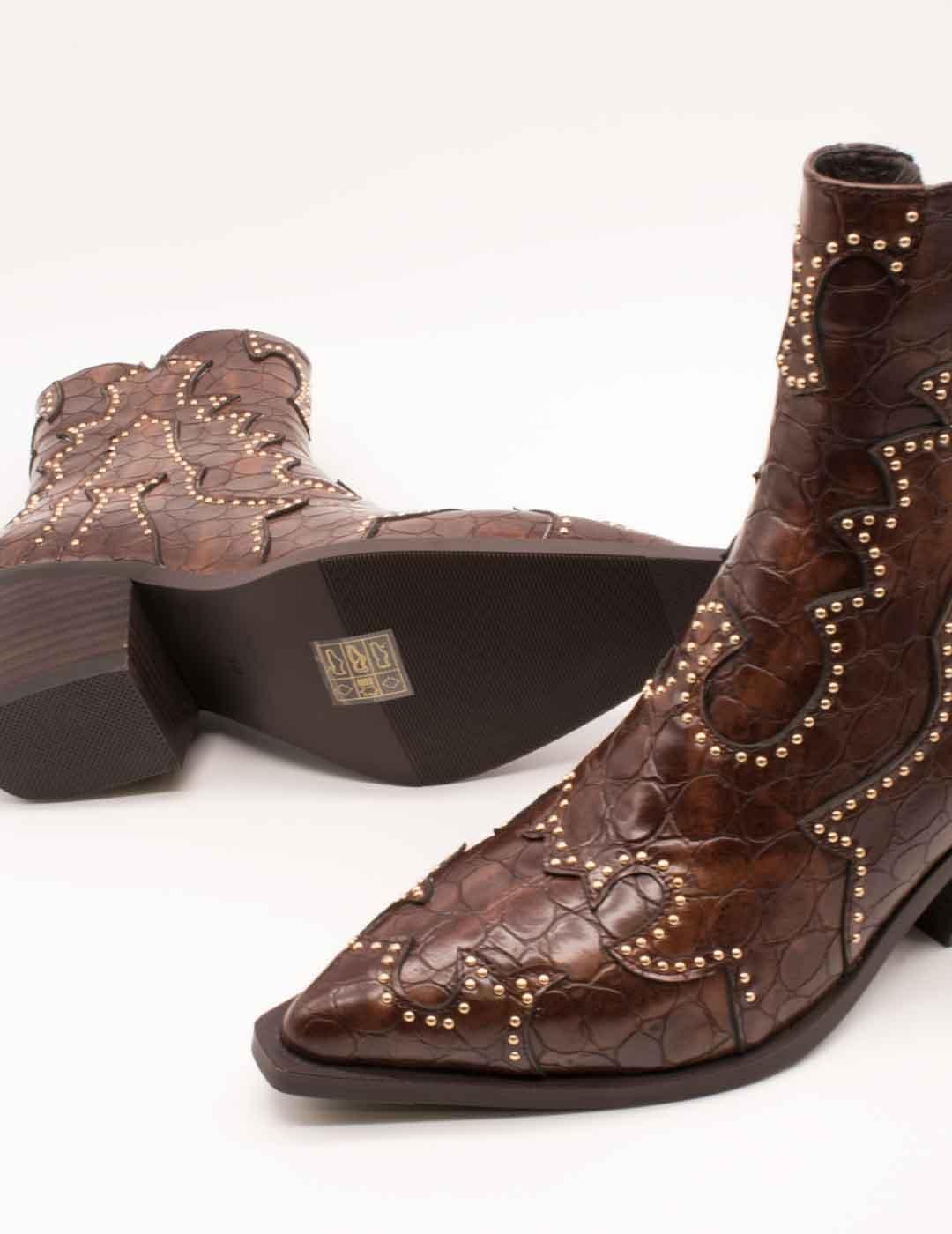 Botín Noa Harmon 009098-0007 Miranda Cuero de Mujer