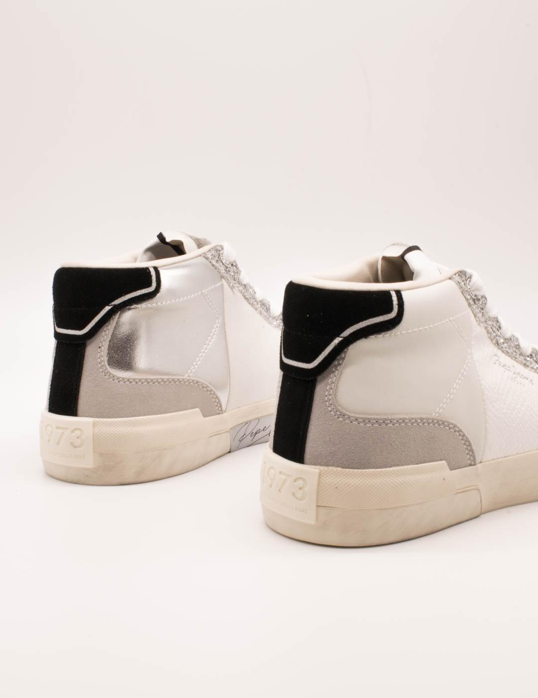 Deportivo Pepe Jeans PLS300002-803 Milan White de Mujer