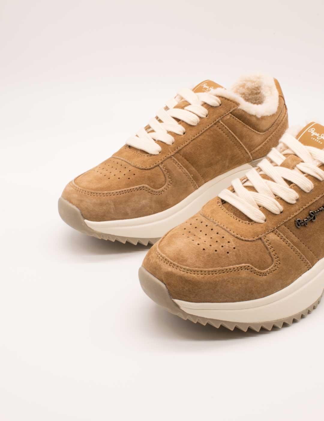 Deportivo Pepe Jeans PLS600022-859 Kimi Tobacco de Mujer