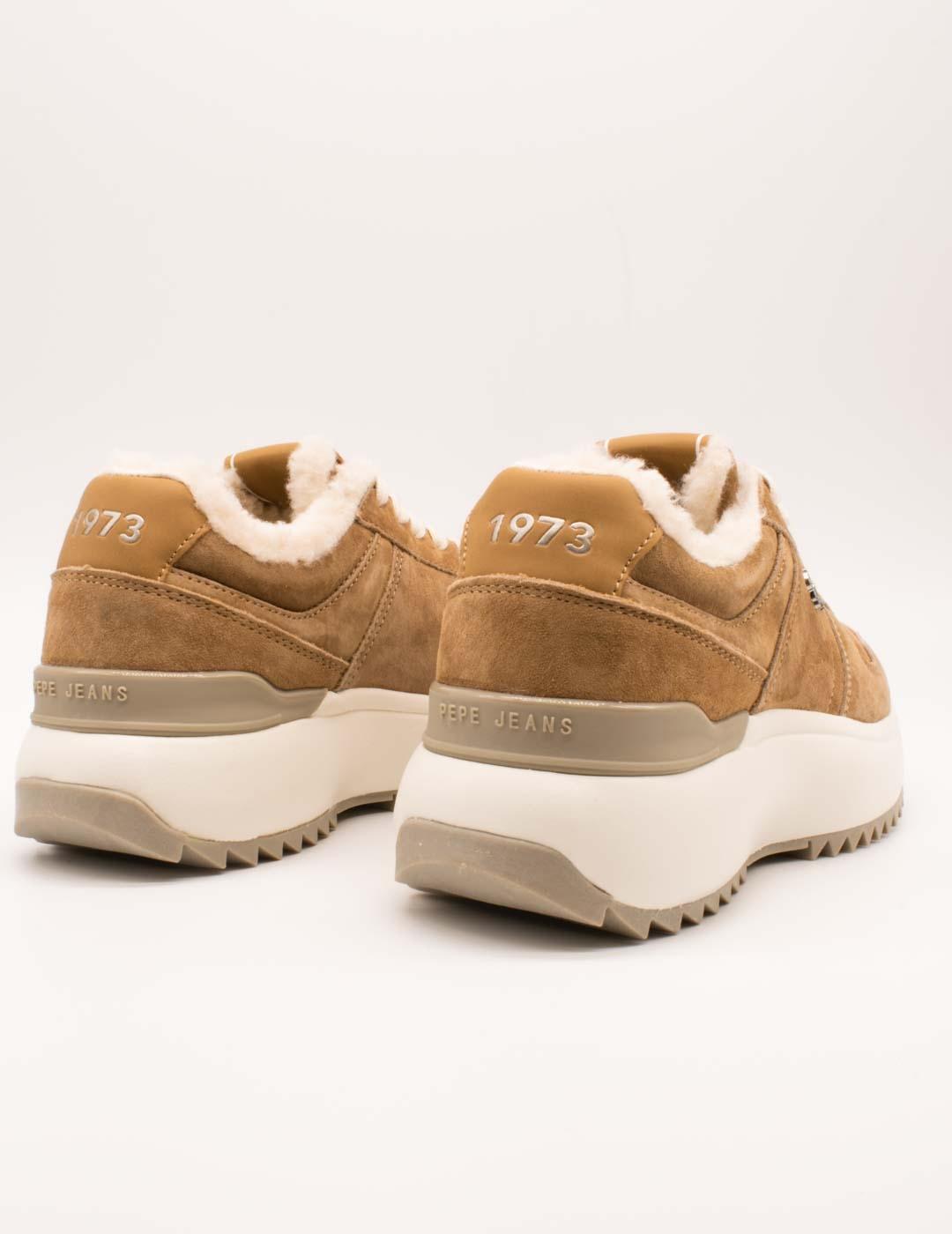 Deportivo Pepe Jeans PLS600022-859 Kimi Tobacco de Mujer