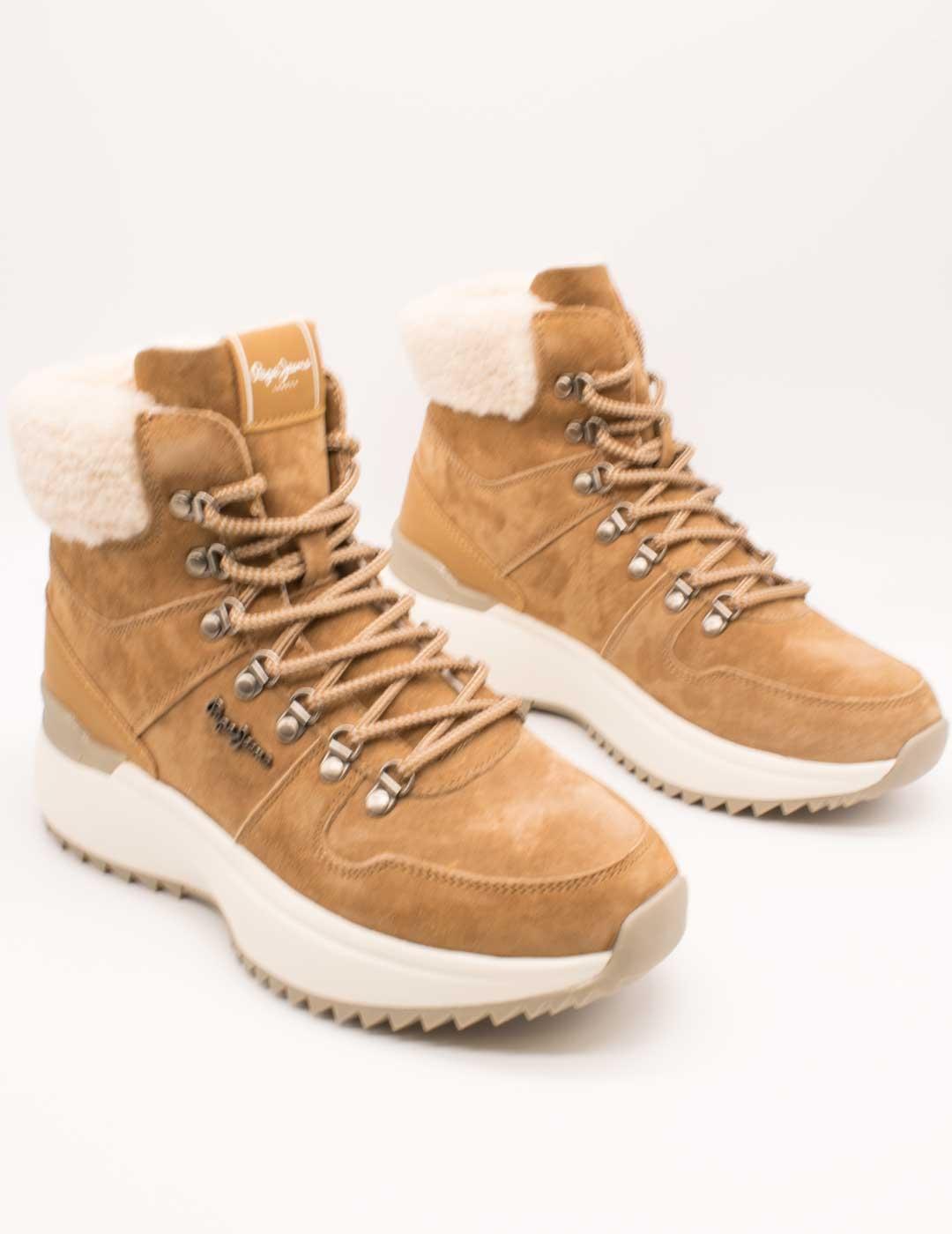 Deportivo Pepe Jeans PLS600023-859 Kimi Tobacco de Mujer