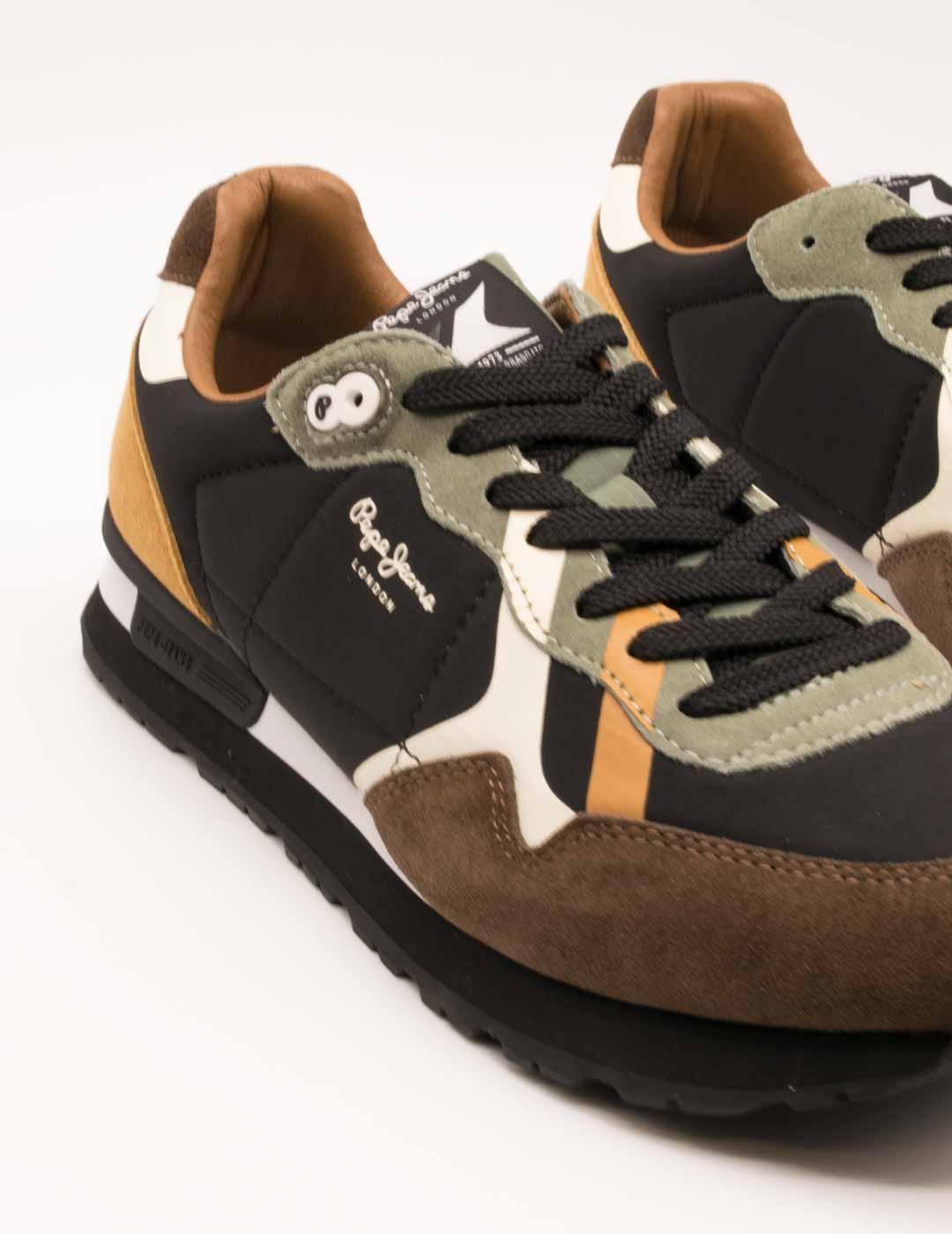 Deportivo Pepe Jeans PMS400002-898 Brit Dark Brown de Hombre