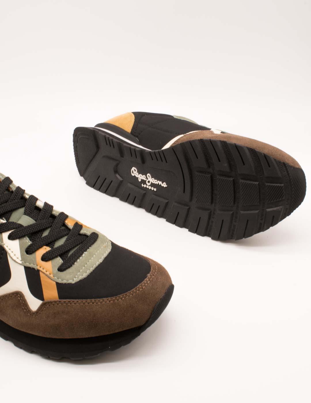 Deportivo Pepe Jeans PMS400002-898 Brit Dark Brown de Hombre