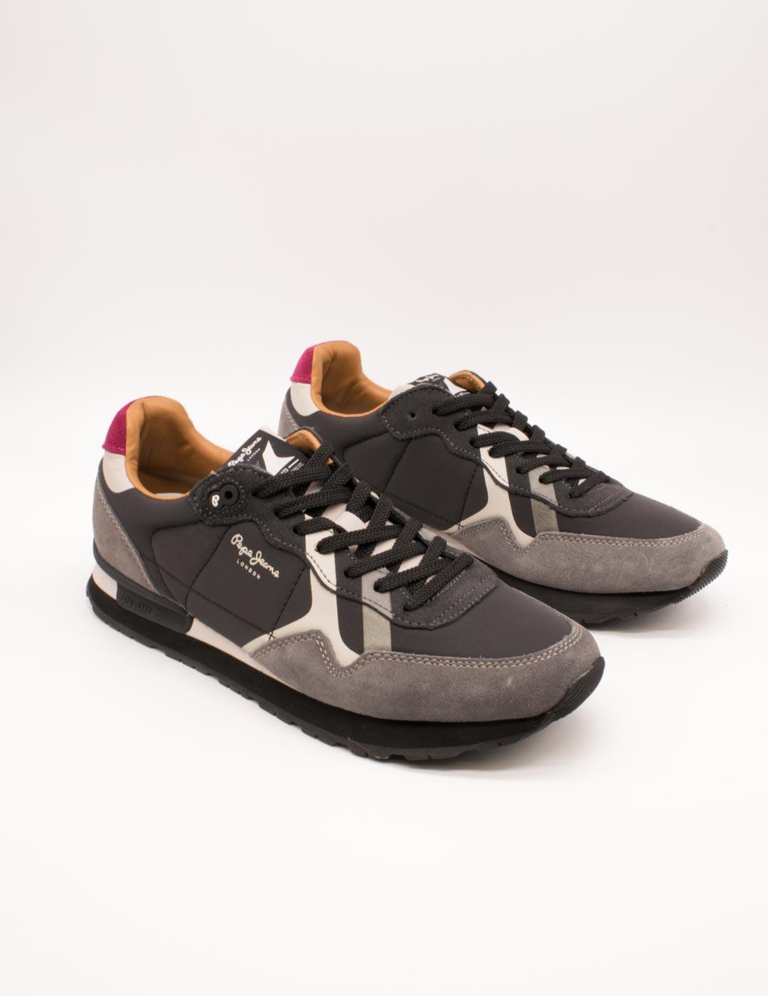 Deportivo Pepe Jeans PMS400002-975 Brit Dark Grey de Hombre