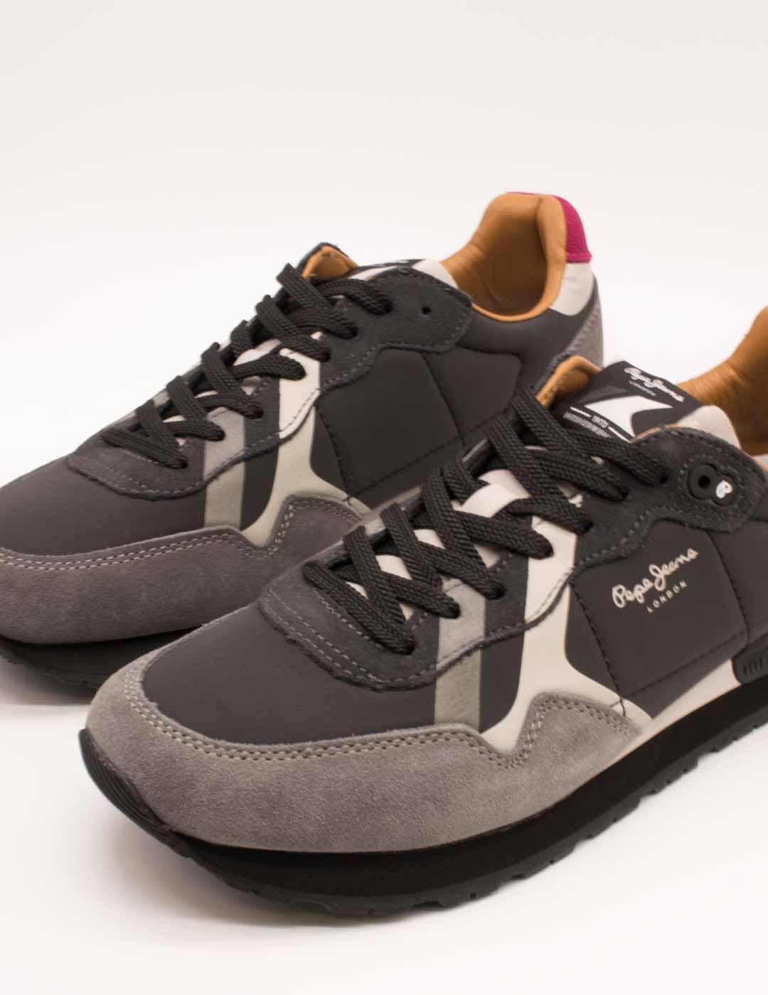 Deportivo Pepe Jeans PMS400002-975 Brit Dark Grey de Hombre