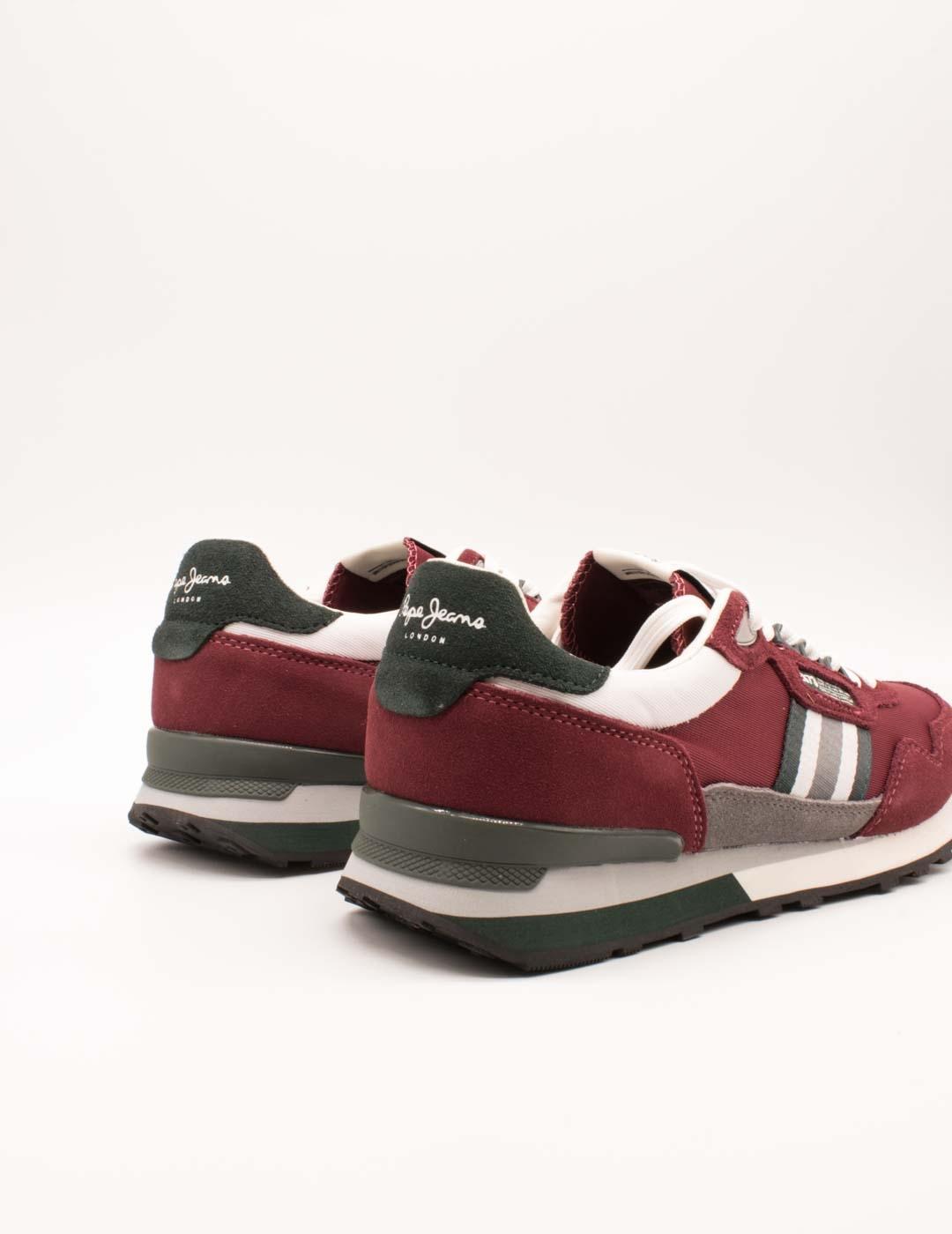 Deportivo Pepe Jeans PMS400010-299 Kingston Burdeos de Hombr