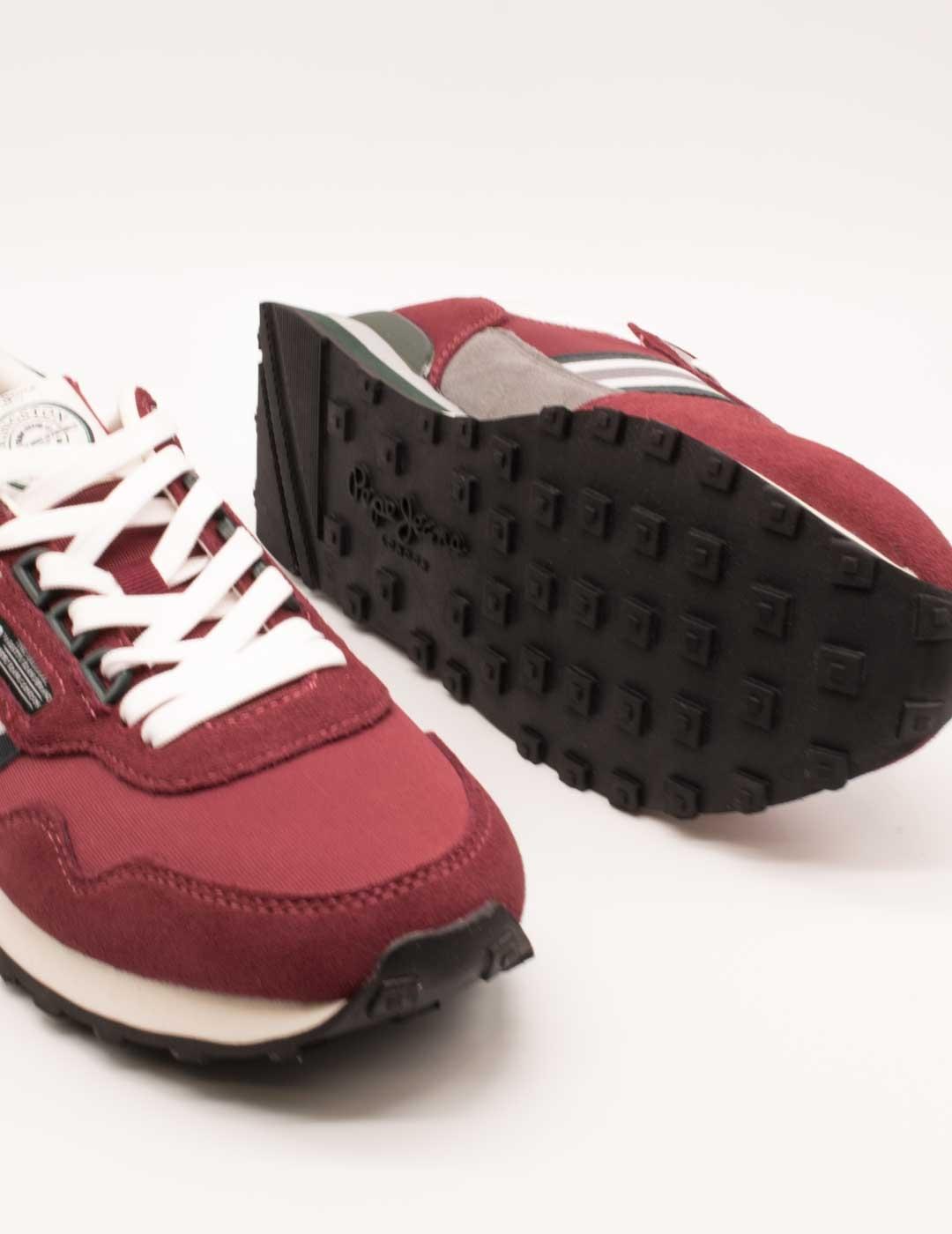 Deportivo Pepe Jeans PMS400010-299 Kingston Burdeos de Hombr