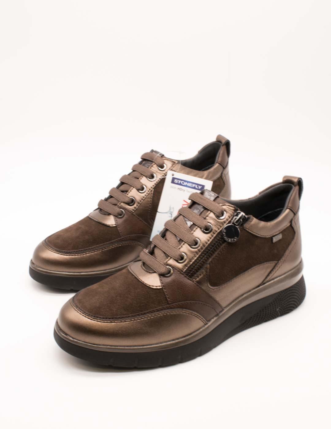 Zapato Stonefly 221739-BA1 Cleryn 16 Fern Brown de Mujer